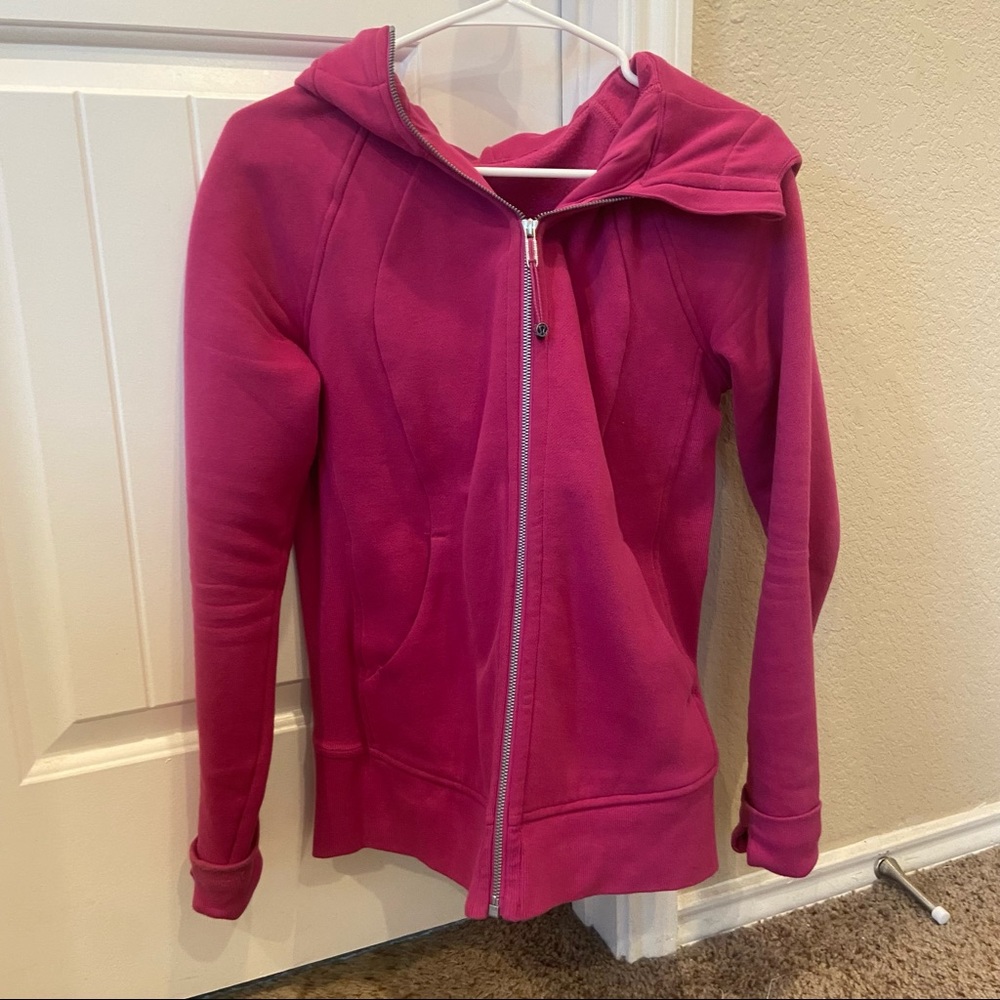 LULULEMON SCUBA ZIP UP SIZE 6